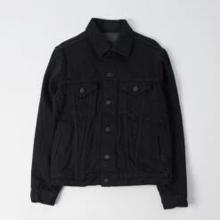 ONI 02527PZR-IDBK 20oz 'Indigo X Black Secret Denim' Type III Denim Jacket - Rinsed