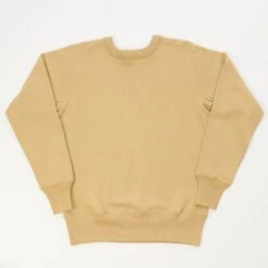 Warehouse & Co 404 Freedom Sleeve Sweatshirt - Dark Beige