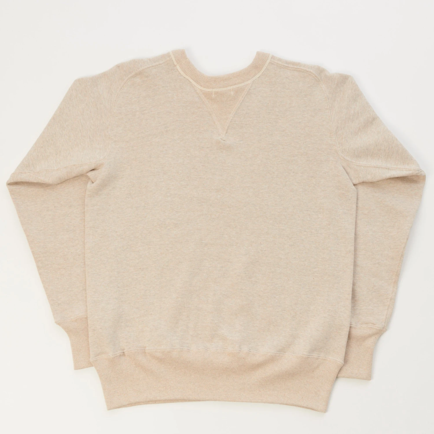 Warehouse & Co 404 Freedom Sleeve Sweatshirt - Oatmeal 5 Warehouse & Co 404 Freedom Sleeve Sweatshirt - Oatmeal - Image 3