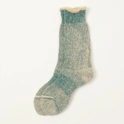 Anonymous Ism Hemp Thick Pile Crew Sock - Viridian