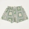 Anonymous Ism Fine Lawn Vintage Scarf Boxer - Green -Hartford Sale Store ANONYMOUSISM BOXERS 2