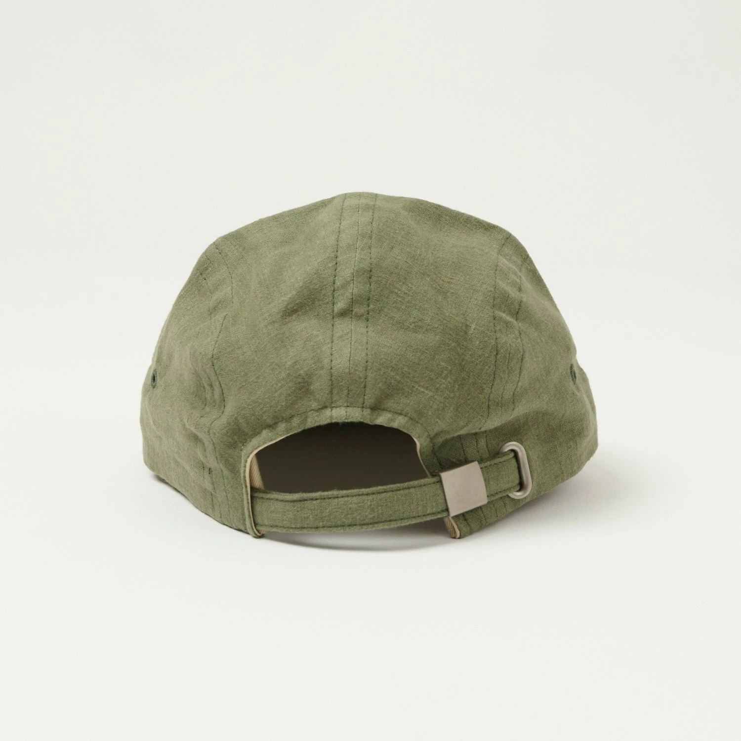 Anonymous Ism French Linen Kyoto Cap - Khaki 5 Anonymous Ism French Linen Kyoto Cap - Khaki - Image 3