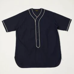 A Vontade Baseball Shirt - Indigo