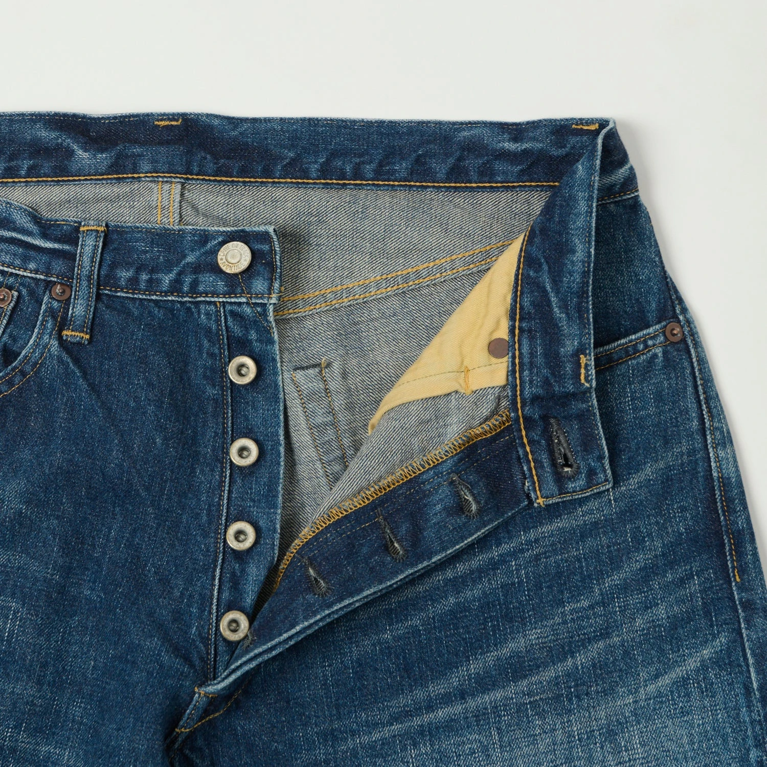 A Vontade 5 Pocket Jean - Dark Blue Wash 6 A Vontade 5 Pocket Jean - Dark Blue Wash - Image 4