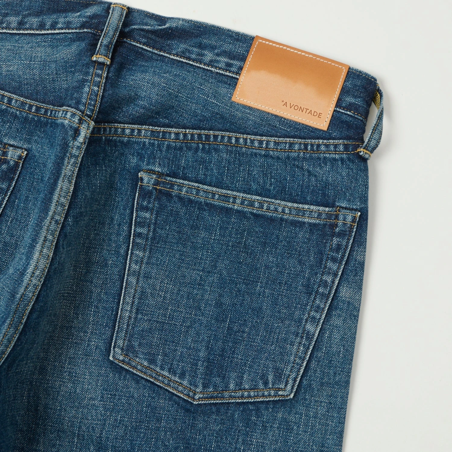 A Vontade 5 Pocket Jean - Dark Blue Wash 4 A Vontade 5 Pocket Jean - Dark Blue Wash - Image 2