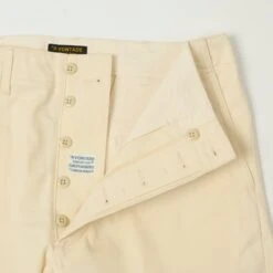 A Vontade Wide Fit Chino Trouser - Natural -Hartford Sale Store AVONTADE WIDEFITCHINO 3