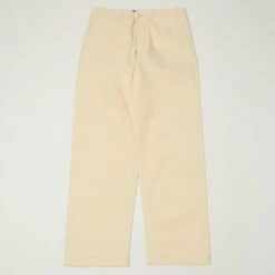 A Vontade Wide Fit Chino Trouser - Natural