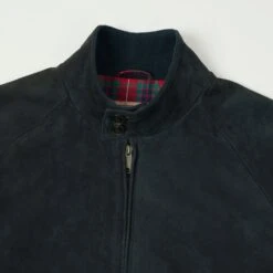 Baracuta G9 Suede Harrington Jacket - Navy 14 Baracuta G9 Suede Harrington Jacket - Navy -Hartford Sale Store BARACUTA 15 be8d1622 05b9 4758 9186 3ea5cd4a321c