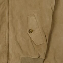 Baracuta G9 Suede Harrington Jacket - Storm Gray -Hartford Sale Store BARACUTA 28