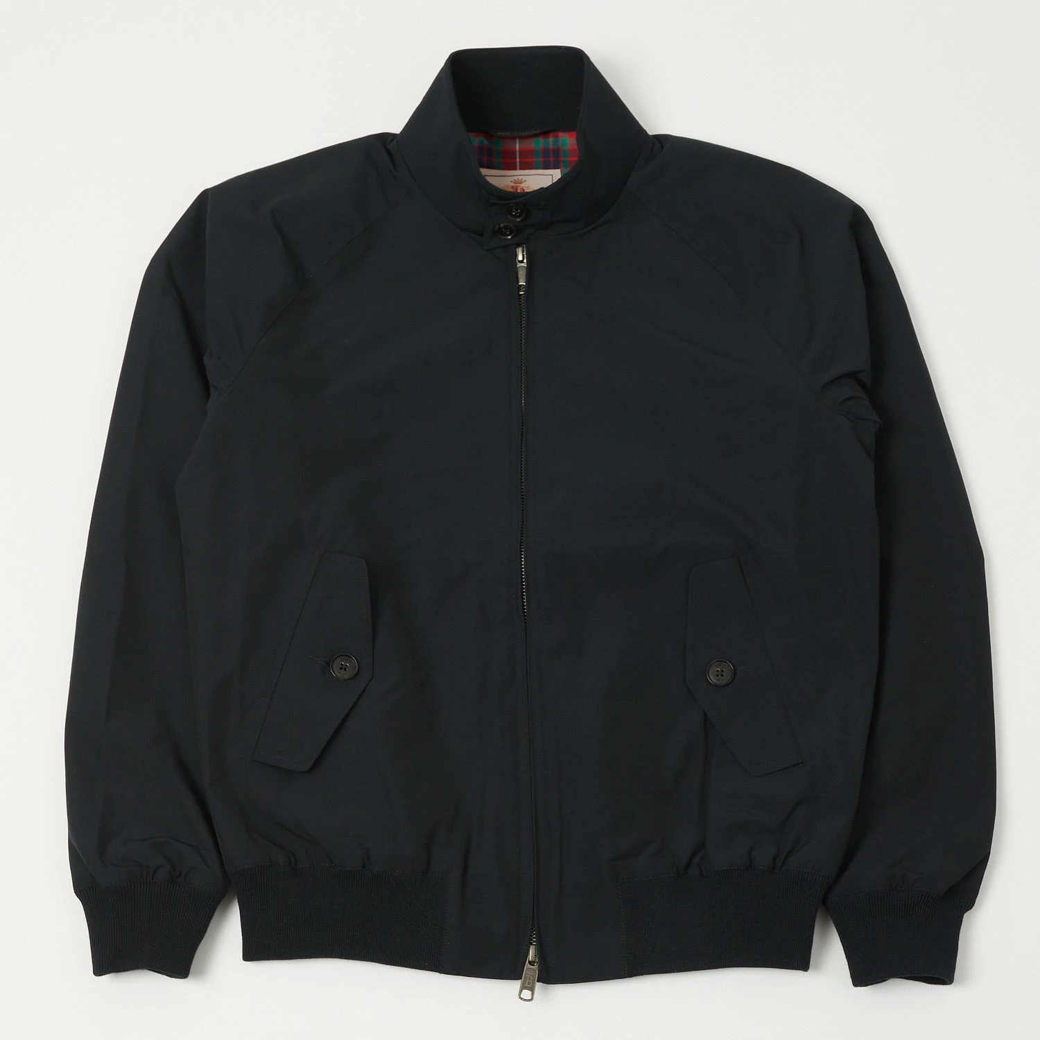 Baracuta G9 'Baracuta Cloth' Harrington Jacket - Dark Navy 3 Baracuta G9 'Baracuta Cloth' Harrington Jacket - Dark Navy