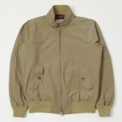 Baracuta G9 'Baracuta Cloth' Harrington Jacket - Tan