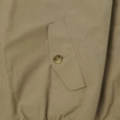 Baracuta G9 'Baracuta Cloth' Harrington Jacket - Tan -Hartford Sale Store BARACUTA G9HARRINGTON TAN3