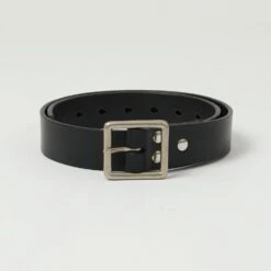 Barnes & Moore Bosun Belt - Black/Nickel