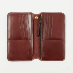 Barnes & Moore 'Roadster' Long Wallet - Tarnsjo Dark Cherry -Hartford Sale Store BARNESANDMOORE ROADSTERWALLET DARKCHERRY1