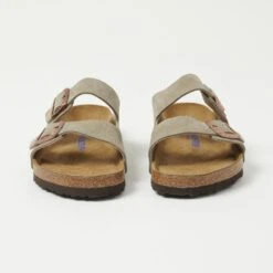 Birkenstock Arizona Suede Leather Sandal - Taupe -Hartford Sale Store BIRKENSTOCK ARIZONABS TAUPE1