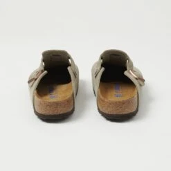 Birkenstock Boston Suede Leather Shoe - Taupe -Hartford Sale Store BIRKENSTOCK BOSTON TAUPE2