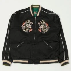 Tailor Toyo X Kosho & Co. Special Edition Reversible 'Sukajan' Souvenir Jacket - Black