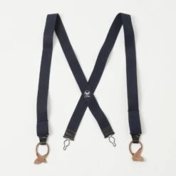 Buzz Rickson's A-11 Trouser Suspenders - Navy