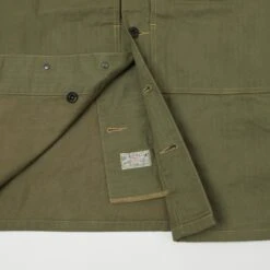 Buzz Rickson's M-1944 Herringbone Utility Jacket - Olive -Hartford Sale Store BUZZRICKSONS BR15123USMCJACKET OLIVE7