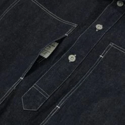 Buzz Rickson's BR15301 US Army Denim Pullover Jacket - Indigo -Hartford Sale Store BUZZRICKSONS BR153012