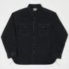 Buzz Rickson's Herringbone Work Shirt - Black -Hartford Sale Store BUZZRICKSONS BR26081SHIRT BLACK
