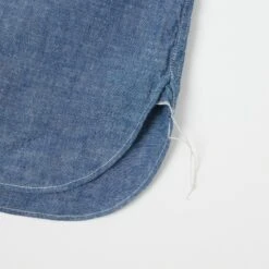 Buzz Rickson's S/S Chambray Shirt - Blue -Hartford Sale Store BUZZRICKSONS BR35856SSCHAMBRAYSHIRT BLUE2