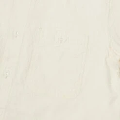 Buzz Rickson's S/S Chambray Shirt - White 9 Buzz Rickson's S/S Chambray Shirt - White -Hartford Sale Store BUZZRICKSONS BR35857SSSHIRT OFFWHITE3