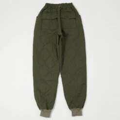 Buzz Rickson's CWU-9P Civilian Model Liner Trouser - Olive -Hartford Sale Store BUZZRICKSONS BR42338QUILTEDTROUSERS OLIVE1