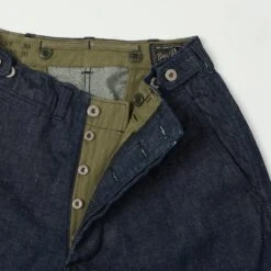 Buzz Rickson's Civillian Model M-1943 Trousers - Indigo Denim -Hartford Sale Store BUZZRICKSONS BR42466JEANS 5