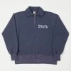 Buzz Rickson's U.S. Air Force Academy Half Zip Sweatshirt - Navy -Hartford Sale Store BUZZRICKSONS BR68397USAFAHALFZIP NAVY