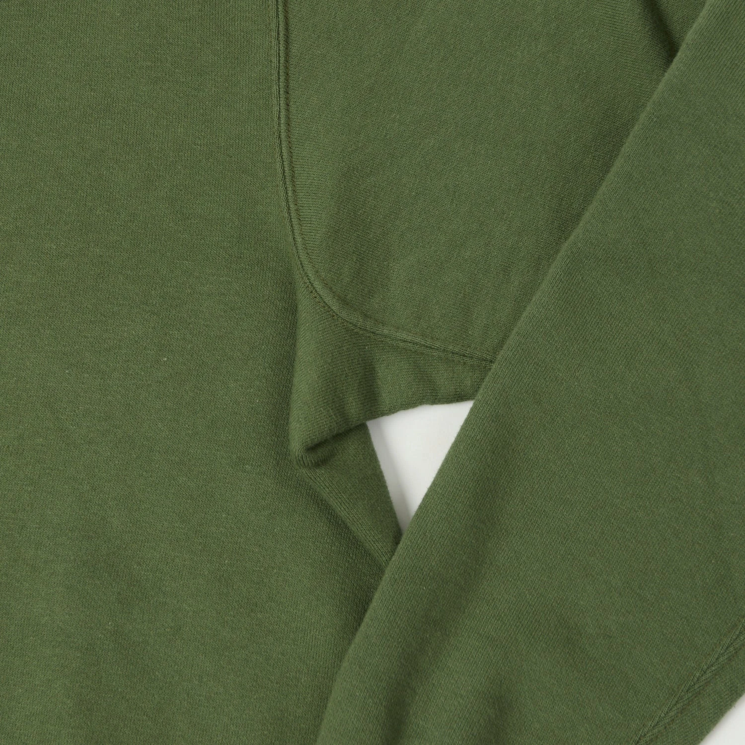 Buzz Rickson's BR69463 Freedom Sleeve Raglan Sweatshirt - Olive 6 Buzz Rickson's BR69463 Freedom Sleeve Raglan Sweatshirt - Olive - Image 4