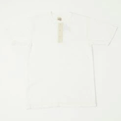 Buzz Rickson's S/S Henley Tee - White