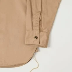 Buzz Rickson's Herringbone Open Pocket Work Shirt - Beige -Hartford Sale Store BUZZRICKSONS HERRINGBONEWORKSHIRT 6