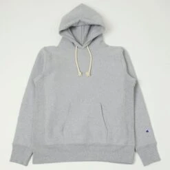 Champion Made In USA Reverse Weave Hoodie - Oxford Grey