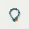 Chamula Round Leather Bracelet - Blue -Hartford Sale Store CHAMULA SRB3 20