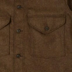 Dehen 1920 Skyline Overshirt - Medium Brown Mix -Hartford Sale Store DEHEN SKYLINEOVERSHIRT BROWNMIX3