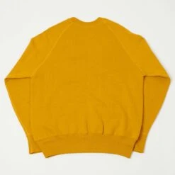 Denime Lot. 261 4-Needle Raglan Sweatshirt - Yellow -Hartford Sale Store DENIME 261RAGLANSWEATSHIRT YELLOW1
