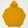 Denime Lot. 262 4-Needle Hooded Sweatshirt - Yellow -Hartford Sale Store DENIME 262RAGLANHOODIE YELLOW