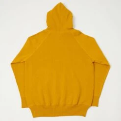 Denime Lot. 262 4-Needle Hooded Sweatshirt - Yellow -Hartford Sale Store DENIME 262RAGLANHOODIE YELLOW1