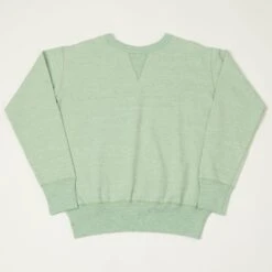 Denime Lot. 268 '88/12' 4 Needle Crew Neck Sweatshirt - Heather Green
