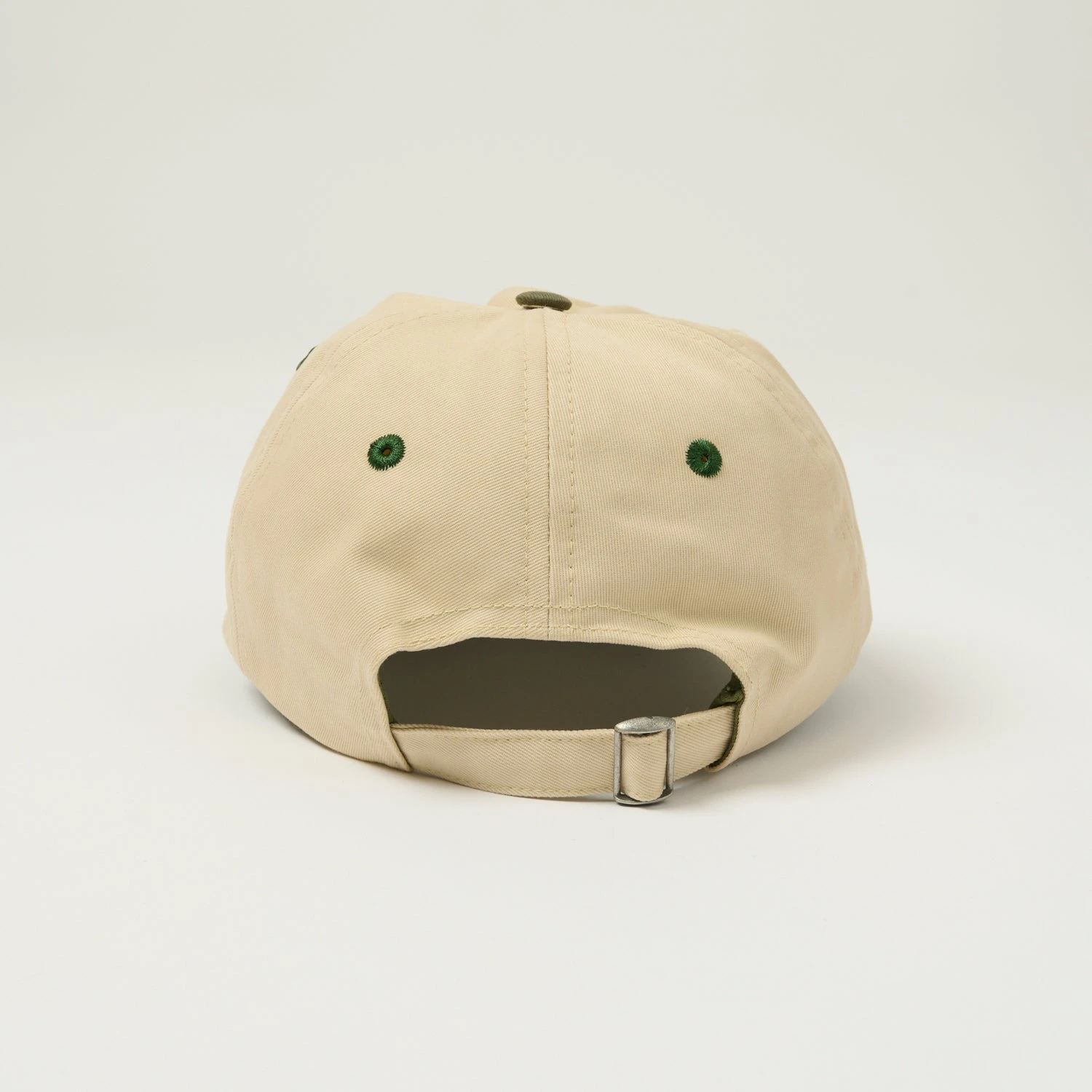 Drake's Kantha Suns Baseball Cap - Cream & Lovat 5 Drake's Kantha Suns Baseball Cap - Cream & Lovat - Image 3