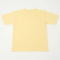 Dubbleworks Heavy Fabric Pocket Tee - Pale Yellow
