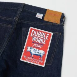 Dubbleworks DW332 Regular Straight Jean - One Wash -Hartford Sale Store DUBBLEWORKS 332JEANS 3432 INDIGO3
