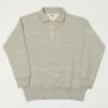 Dubbleworks Tsuriami Quarter Zip Sweatshirt - Heather Grey -Hartford Sale Store DUBBLEWORKS HALFZIPCOLLARSWEAT 1