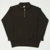 Dubbleworks Tsuriami Quarter Zip Sweatshirt - Sumikuro -Hartford Sale Store DUBBLEWORKS HALFZIPCOLLARSWEAT 10
