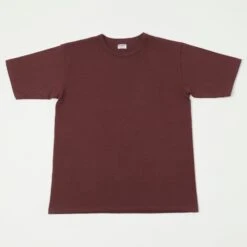 Dubbleworks Heavy Fabric SS Tee - Bordeaux
