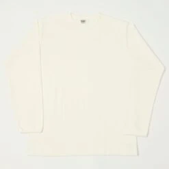 Dubbleworks Heavy Weight Long Sleeve Tee - Off White