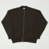 Dubbleworks Tsuriami Sweat Jacket - Sumikuro -Hartford Sale Store DUBBLEWORKS RIBCOLLARJACKET 4