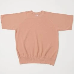 Dubbleworks Plain Style Off Cut Sweatshirt - Salmon