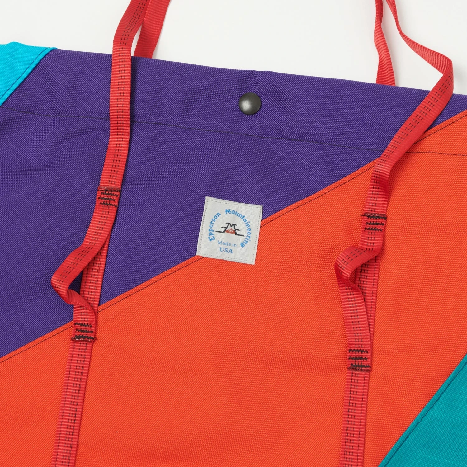Epperson Mountaineering Large Leisure Tote Bag - Mandarin/Turquoise/Purple 4 Epperson Mountaineering Large Leisure Tote Bag - Mandarin/Turquoise/Purple - Image 2